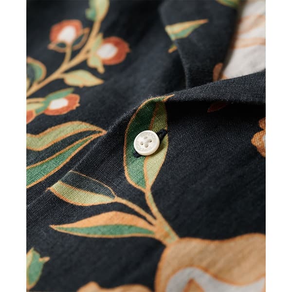 Superdry Open Collar Print Kortärmad Skjorta Flerfärgad XL Man