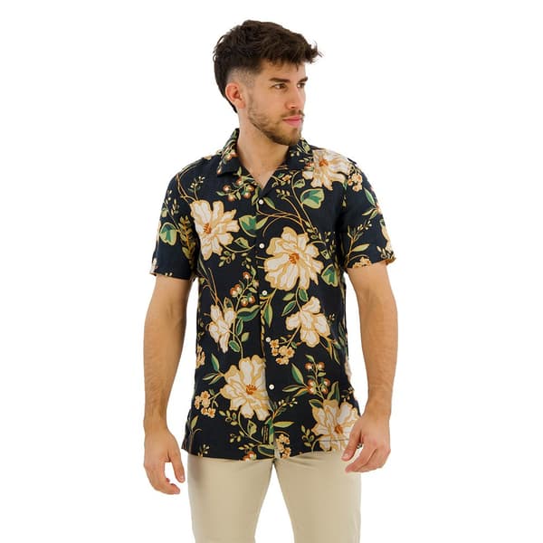 Superdry Open Collar Print Kortärmad Skjorta Flerfärgad XL Man