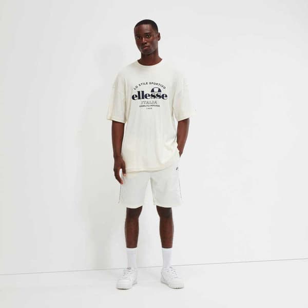 Ellesse Zalenti T-shirt Med Korte ærmer Hvid XL Mand