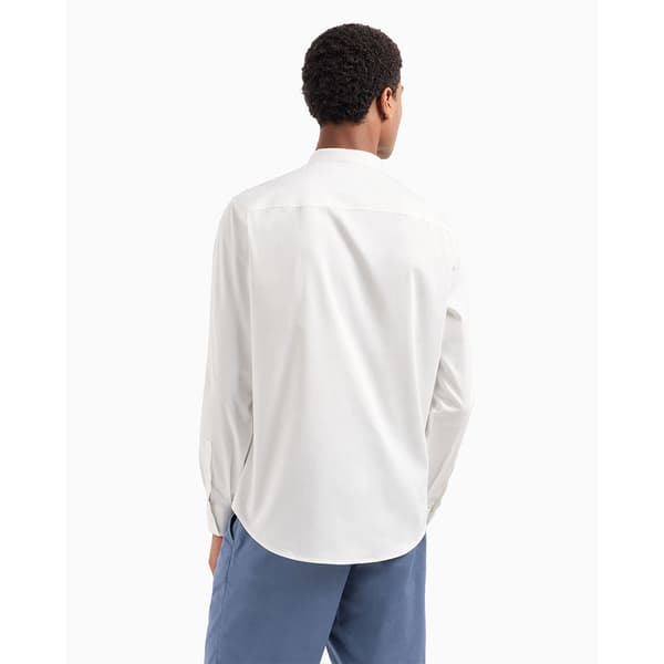 Armani Exchange Xm000017_af10192 Skjorte Med Lange ærmer Hvid S Mand