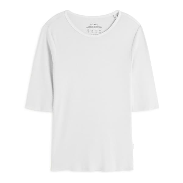 Ecoalf Salla T-shirt Med Korta ärmar Vit L Kvinna