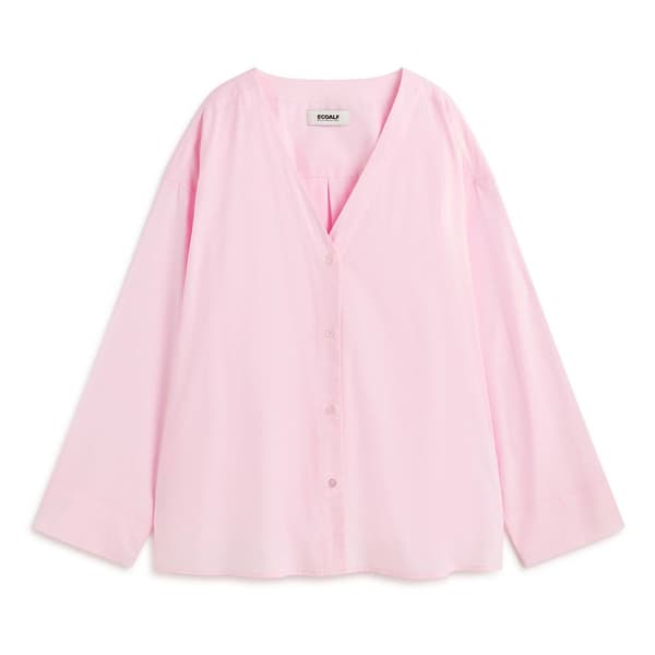Ecoalf Tania Skjorta Med Långa ärmar Rosa XS-S Kvinna