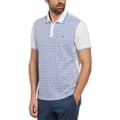 Miniatyrbild 1 av 3: Original Penguin Jacquard Interlock Mini Lines Kortärmad Polotröja Vit M Man