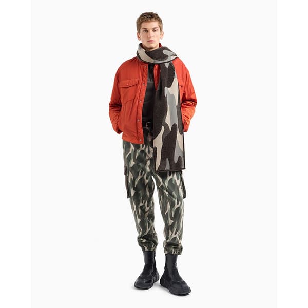 Armani Exchange 6dzfac-zj9sz Kortärmad Polotröja Grå M Man