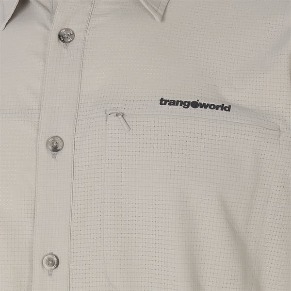 Trangoworld Esera Vn Kortærmet Skjorte Grå M Mand