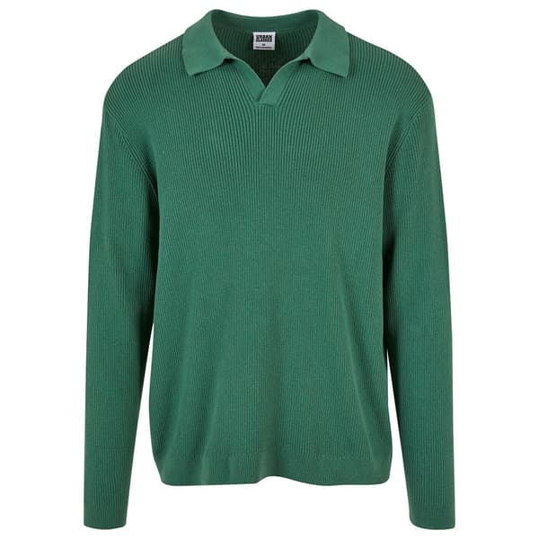 Urban Classics Oversized T-shirt Med Lange ærmer Grøn XL / Regular Mand