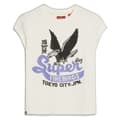 Miniatyrbild 1 av 5: Superdry Embellished Poster Cap T-shirt Med Korta ärmar Vit XL Kvinna