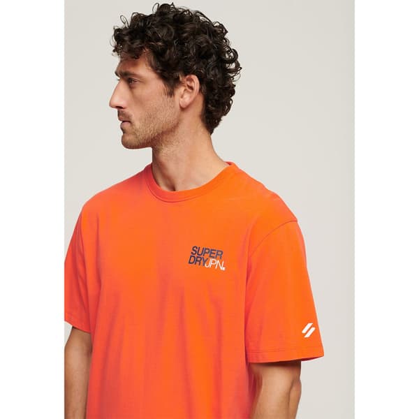 Superdry Sportswear Logo Loose T-shirt Med Korta ärmar Orange S Man