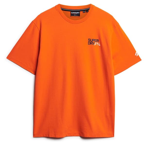 Superdry Sportswear Logo Loose T-shirt Med Korta ärmar Orange S Man
