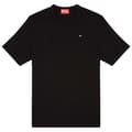 Miniatyrbild 2 av 3: Diesel T Adjust Microdiv T-shirt Med Korta ärmar Svart M Man