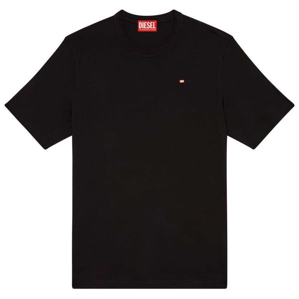 Diesel T Adjust Microdiv T-shirt Med Korta ärmar Svart M Man