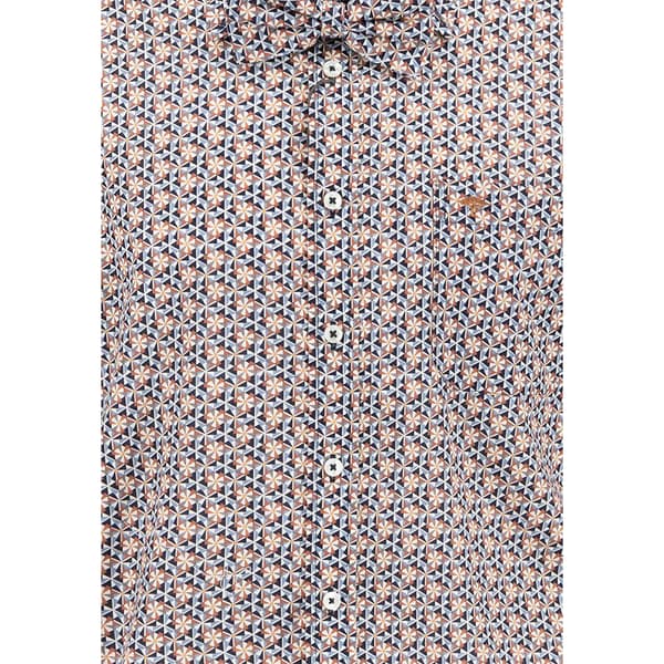 Fynch Hatton 14115090 Skjorte Med Lange ærmer Brun 2XL Mand