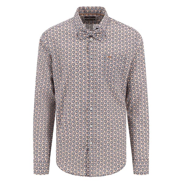 Fynch Hatton 14115090 Skjorte Med Lange ærmer Brun 2XL Mand