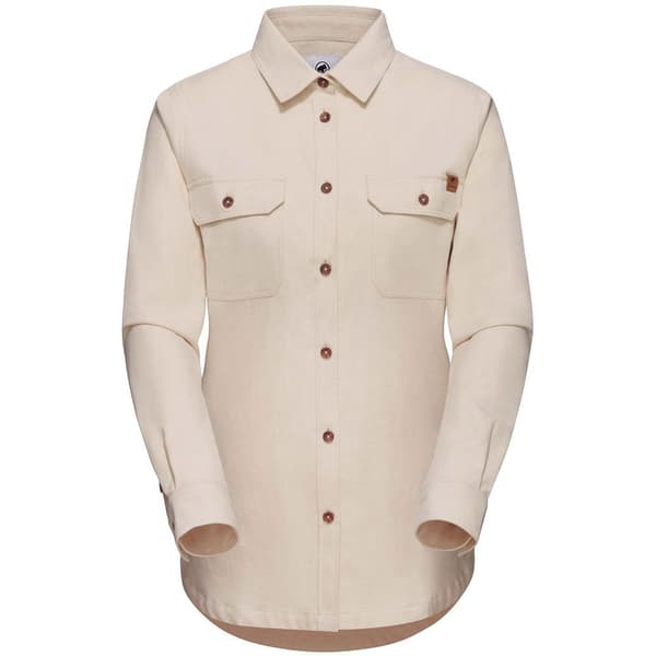 Mammut Tamaro Undyed Skjorta Med Långa ärmar Beige S Kvinna