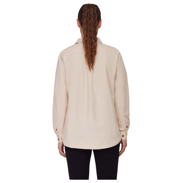 Mammut Tamaro Undyed Skjorta Med Långa ärmar Beige S Kvinna