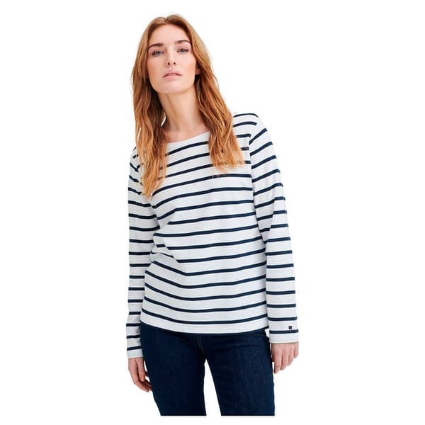 Redgreen Catalina T-shirt Med Lange ærmer Hvid,Blå XL Kvinde