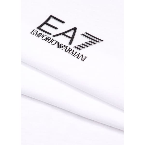 Ea7 Emporio Armani 8nbt52_bj02z T-shirt Med Lång ärm Vit 14 Years Pojke