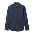 Pikkukuva 3 / 5: Tom Tailor Fitted Printed Poplin Pitkähihainen Kauluspaita Sininen XL Mies