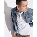 Miniatyrbild 4 av 6: Armani Exchange 8nzf70_z8m9z Kortärmad Polotröja Vit XS Man