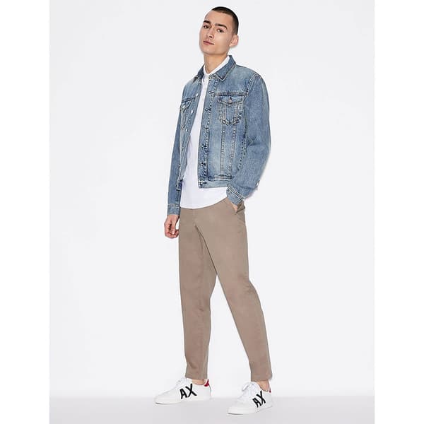 Armani Exchange 8nzf70_z8m9z Kortärmad Polotröja Vit XS Man