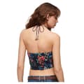 Miniatyrbild 2 av 5: Superdry Crop Cut Out ärmlös T-shirt Gul L Kvinna