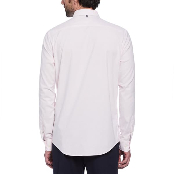 Original Penguin Oxford Stretch No Pocket Skjorta Med Långa ärmar Vit M Man