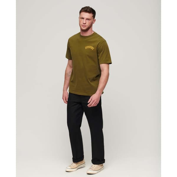 Superdry Tattoo Graphic Loose T-shirt Med Korta ärmar Grönt L Man