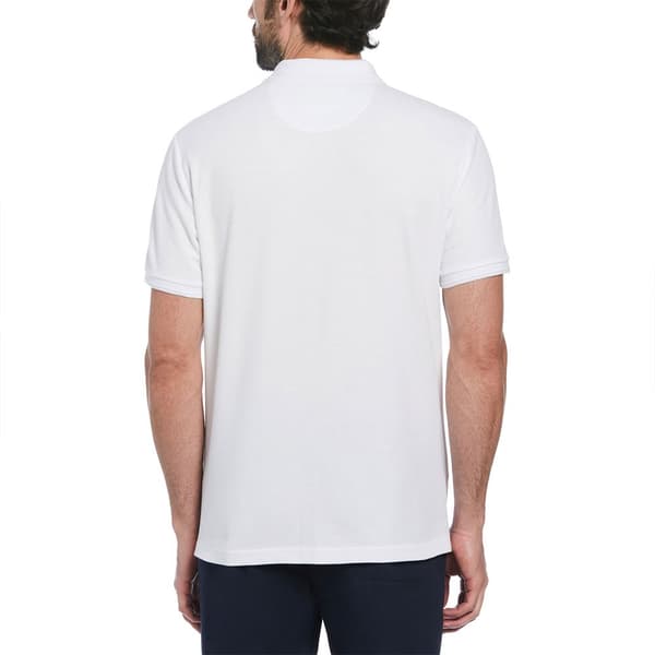 Original Penguin Daddy Organic Pique Kortärmad Polotröja Vit XL Man