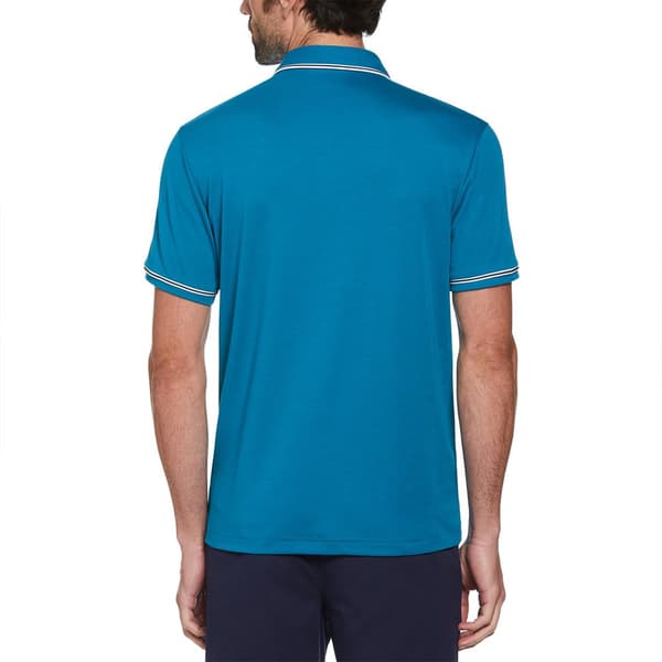 Original Penguin Earl Organic Interlock Kortärmad Polotröja Blå L Man