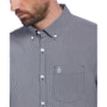 Miniatyrbillede 3 af 3: Original Penguin Eco Aop Mini Geo Skjorte Med Lange ærmer Blå S Mand