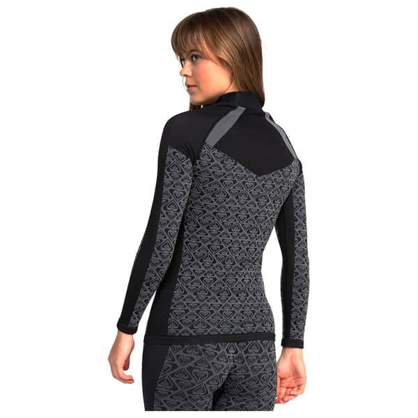 Roxy Seamless T-shirt Med Lång ärm Grå XS-S Kvinna