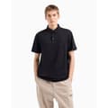 Miniatyrbillede 1 af 4: Armani Exchange 6dzfac-zj9sz Kortærmet Polo Sort XS Mand