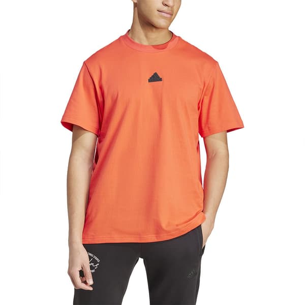 Adidas Brand Love T-shirt Med Korte ærmer Orange L / Regular Mand