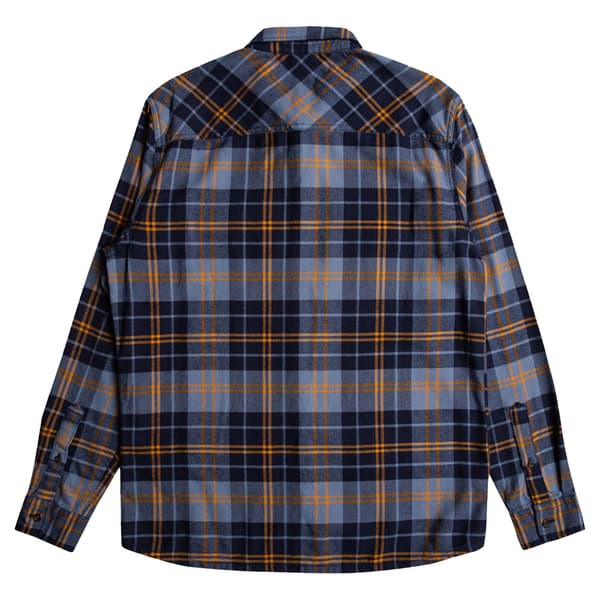 Quiksilver Cantwell Skjorta Med Långa ärmar Blå M Man