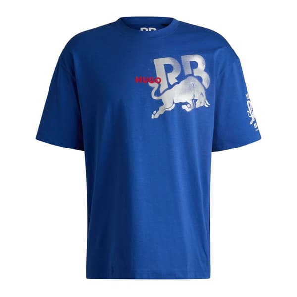 Hugo Dflorire05-rb24 10262283 T-shirt Med Korte ærmer Blå 3XL Mand