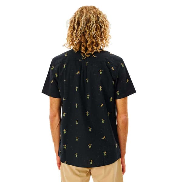 Rip Curl Hula Breach Kortärmad Skjorta Svart 2XL Man