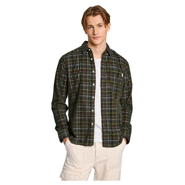 Pepe Jeans Max Skjorte Med Lange ærmer Grøn 2XL Mand