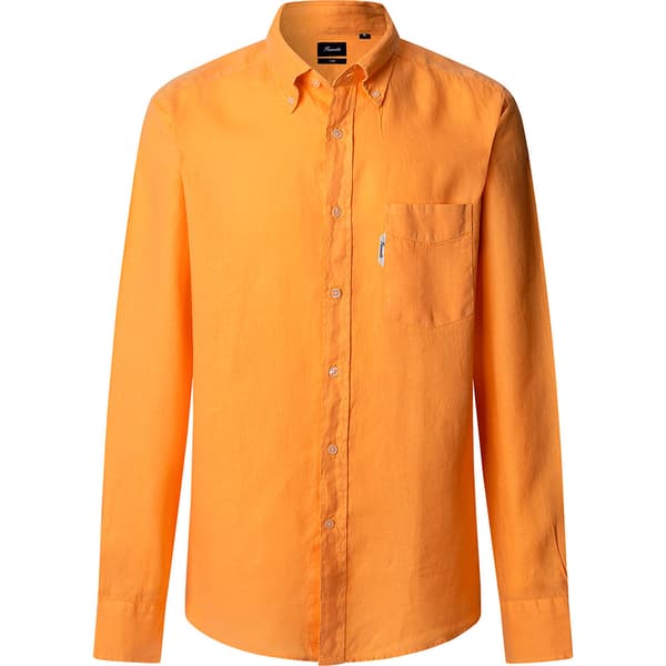 FaÇonnable Cl Sp Gdlin Skjorta Med Långa ärmar Orange 3XL Man