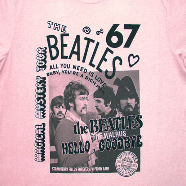 The Beatles 1967 All You Need Is Love T Shirt