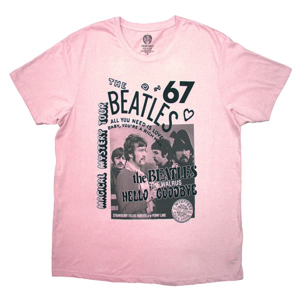 The Beatles 1967 All You Need Is Love T Shirt
