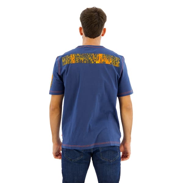 Diesel T Adjust Q1 T-shirt Med Korte ærmer Blå M Mand