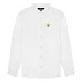 Miniatyrbillede 1 af 5: Lyle & Scott Lw1115vog Skjorte Med Lange ærmer Hvid 2XL Mand