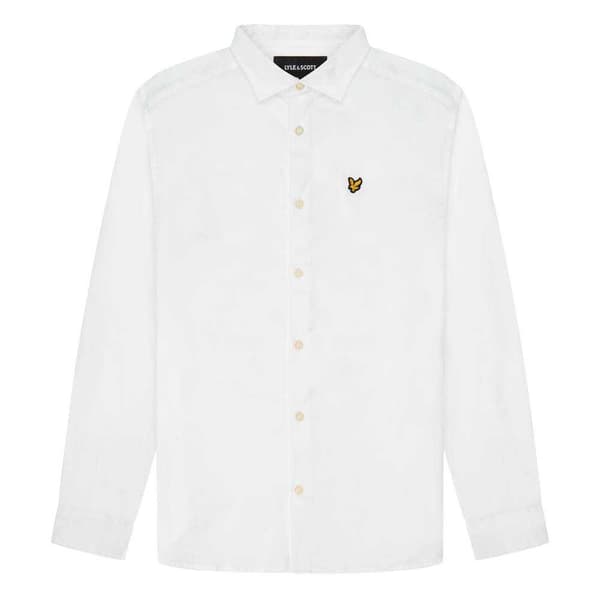 Lyle & Scott Lw1115vog Skjorte Med Lange ærmer Hvid 2XL Mand