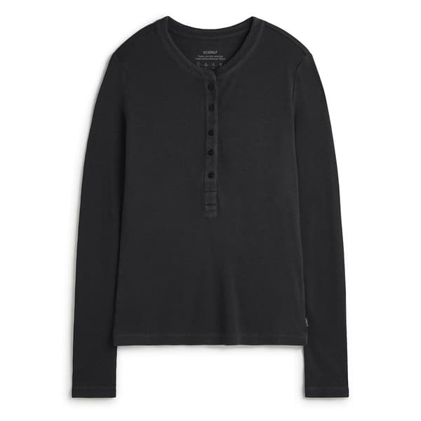 Ecoalf Lille T-shirt Med Lång ärm Svart M Kvinna
