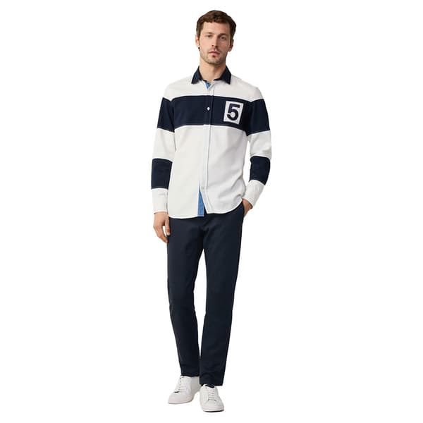 FaÇonnable Fm310810 Skjorte Med Lange ærmer Hvid 2XL Mand