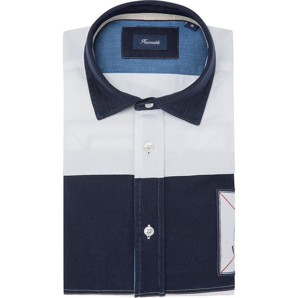 FaÇonnable Fm310810 Skjorte Med Lange ærmer Hvid 2XL Mand