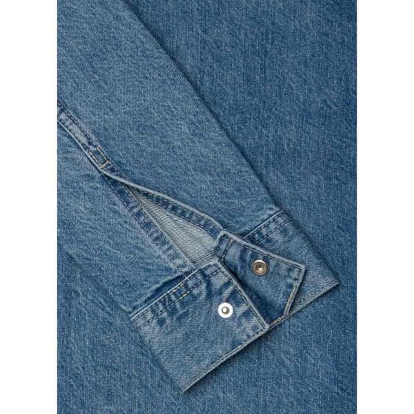 Pepe Jeans Pm308584 Skjorta Med Långa ärmar Blå XL Man