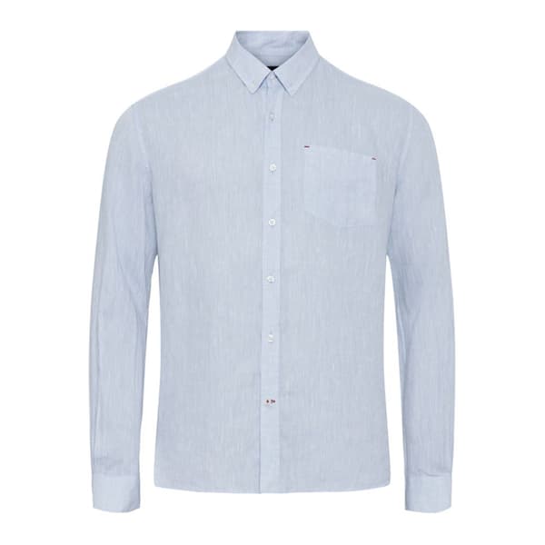 Sea Ranch Neil Linen Skjorta Med Långa ärmar Blå 2XL Man