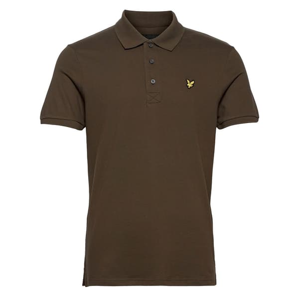 Lyle & Scott Plain Sp400vog Kortärmad Polotröja Grönt XL Man