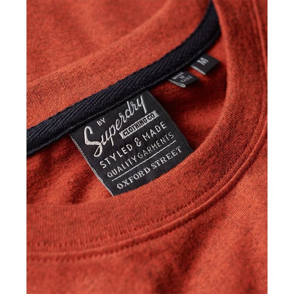Superdry Core Logo Classic Washed T-shirt Med Korta ärmar Orange L Man
